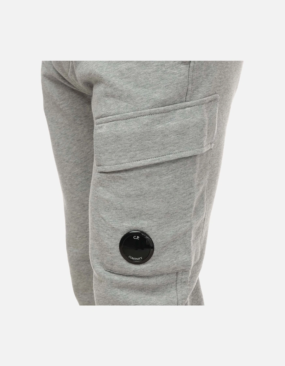 Mens Diagonal Raised Fleece Cargo Sweatpants