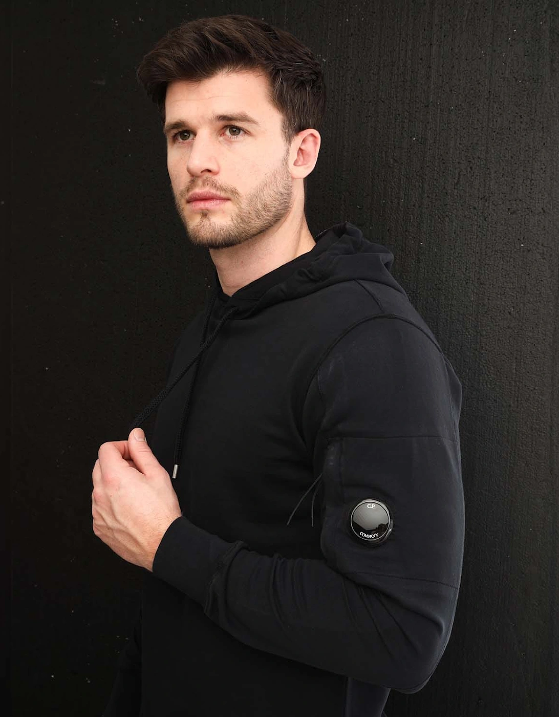 Mens Light Fleece Hoodie