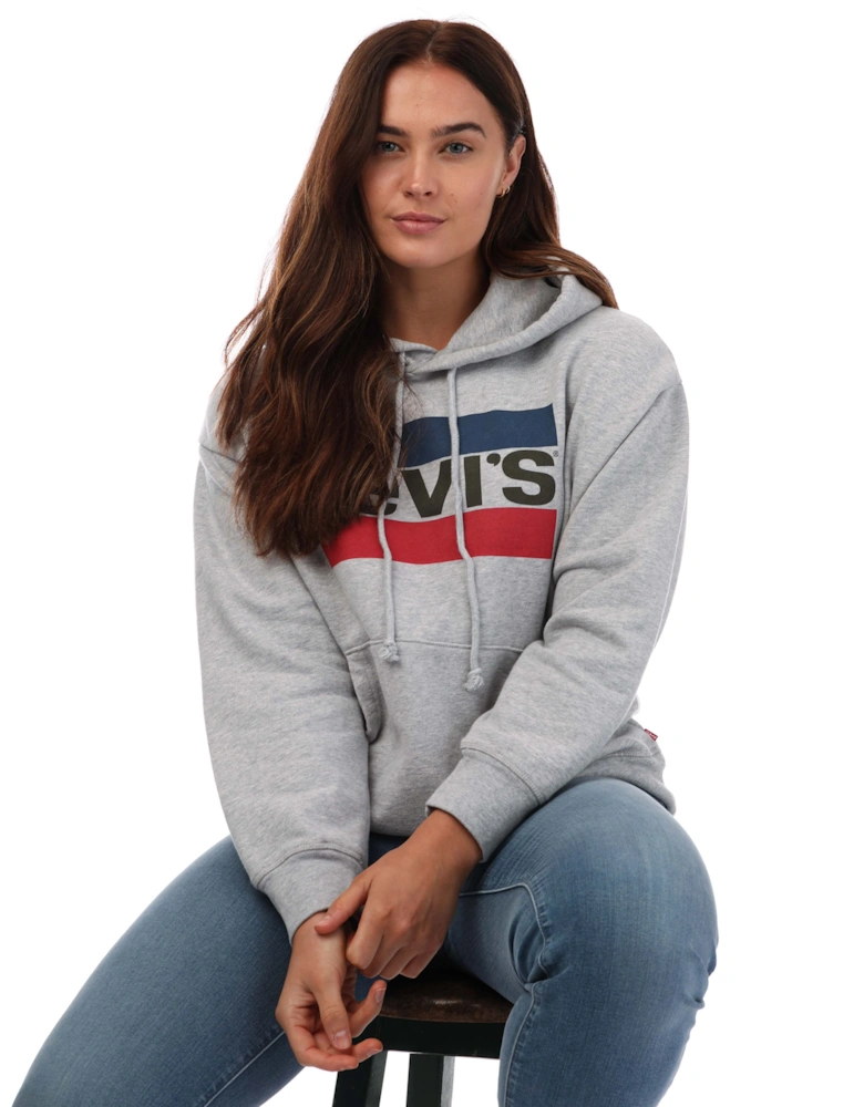 Womens Standard Graphic Hoody