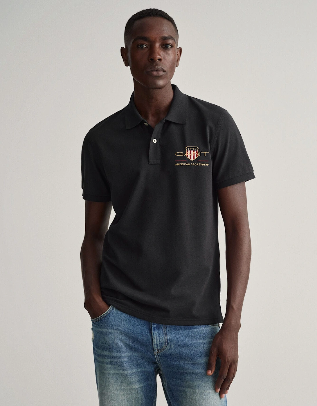 Mens Archive Shield Polo Shirt, 13 of 12