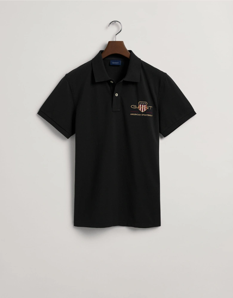 Mens Archive Shield Polo Shirt