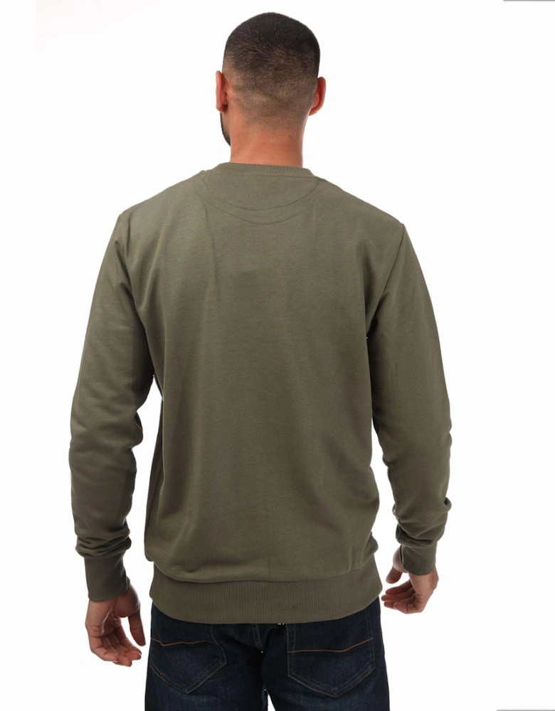 Mens Tonal Archive Crew Neck Sweatshirt