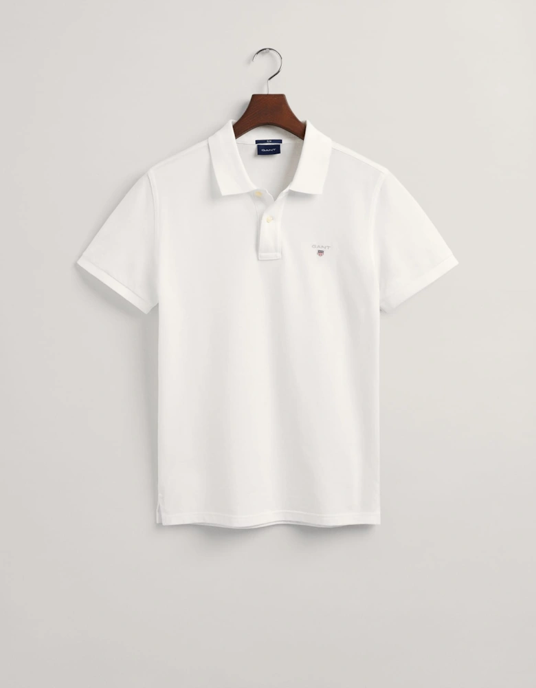 Mens Original Slim Fit Pique Polo Shirt