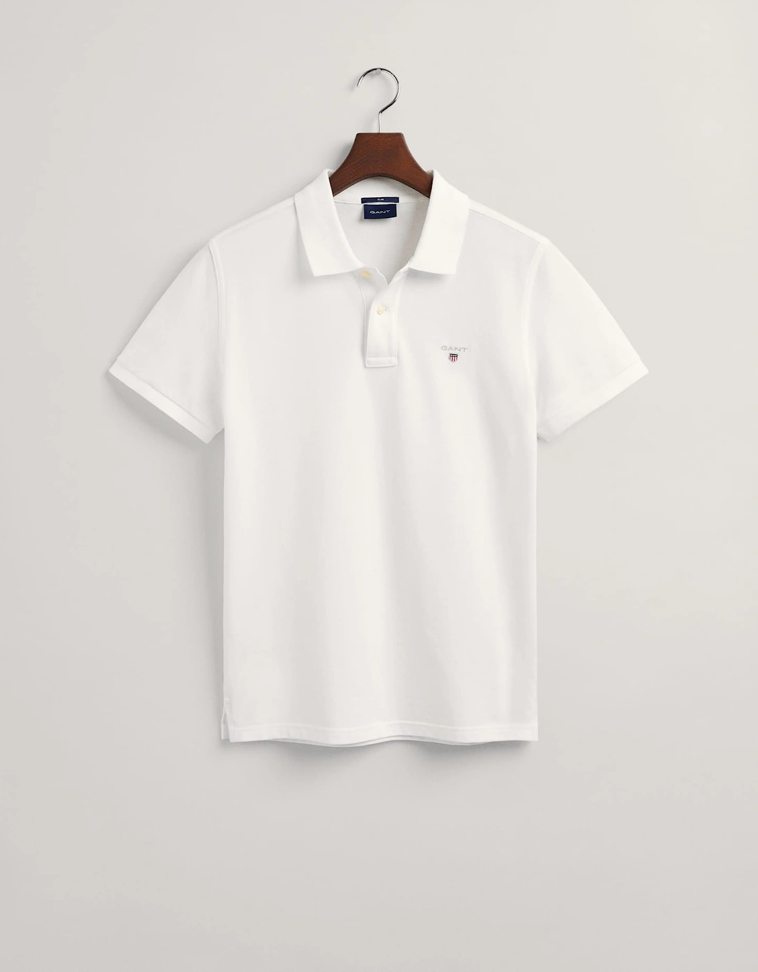 Mens Original Slim Fit Pique Polo Shirt, 3 of 2