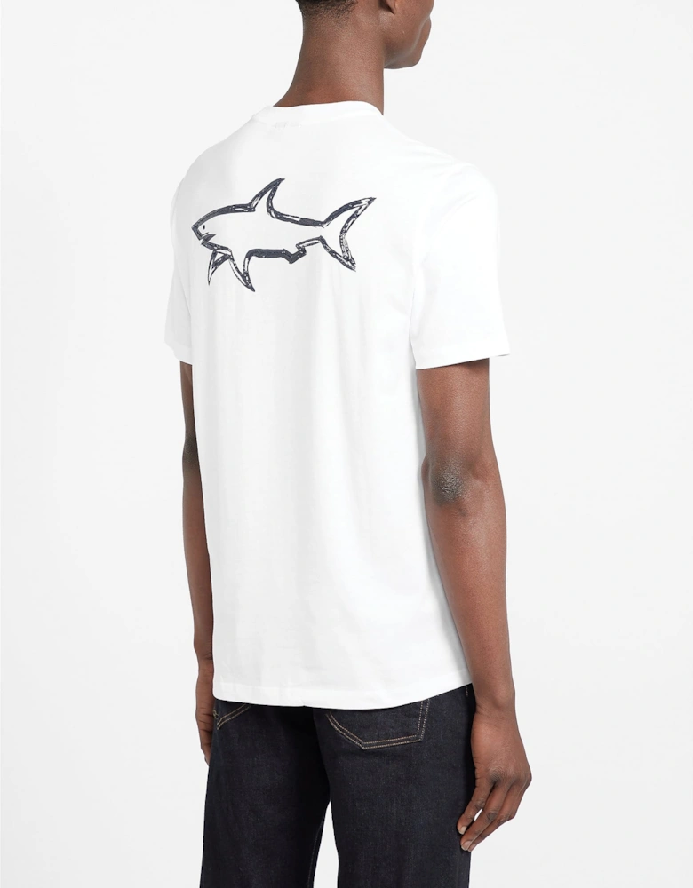 Mens Arch Printed Logo Organic Cotton T-Shirt