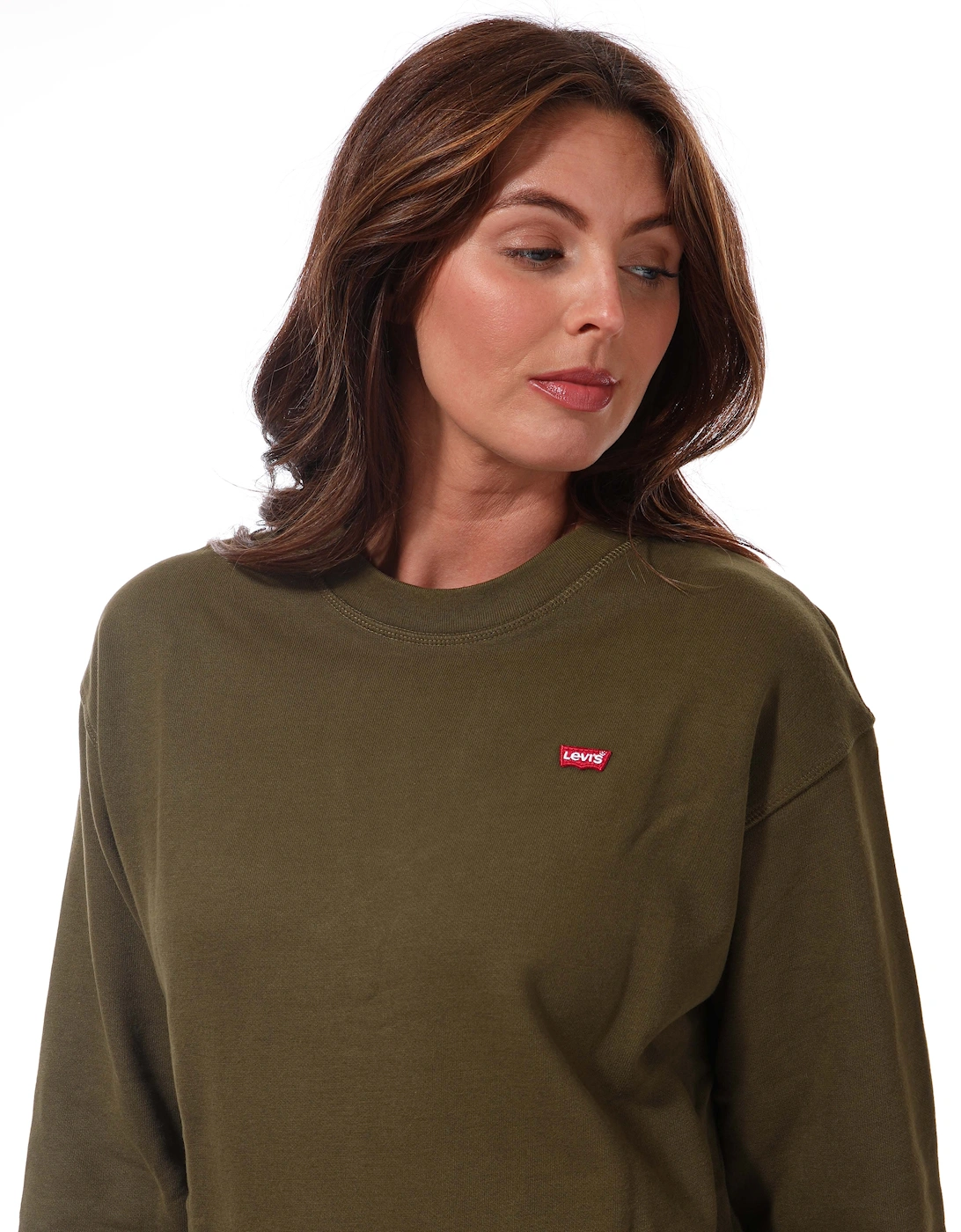 Womens Standard Crew Neck Sweatshirt