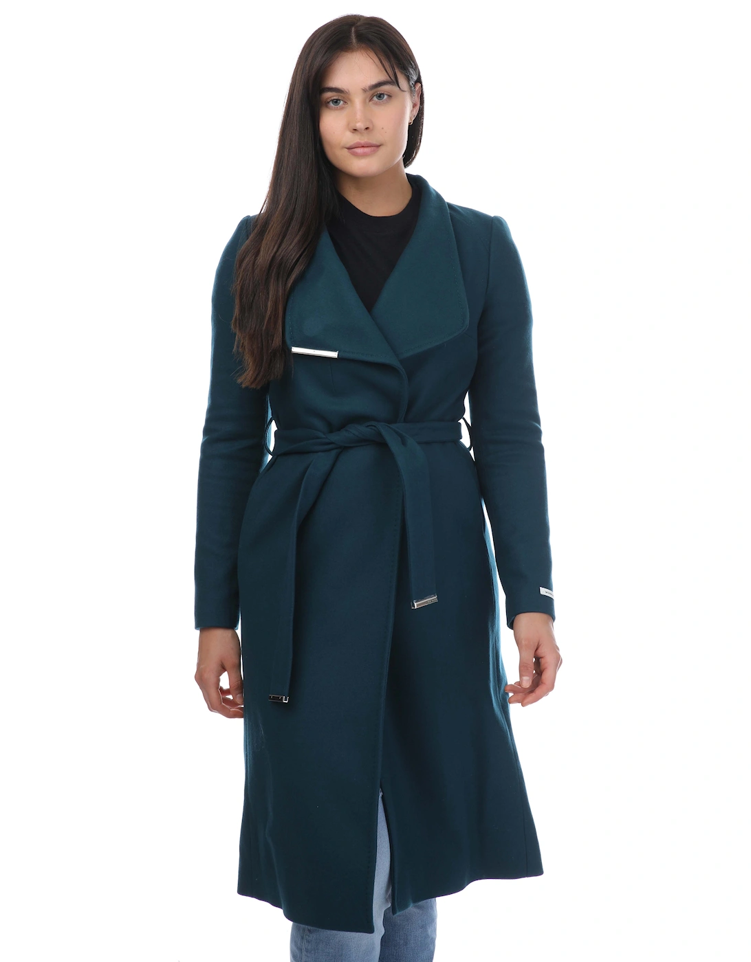 Rose Wool Wrap Coat, 5 of 4