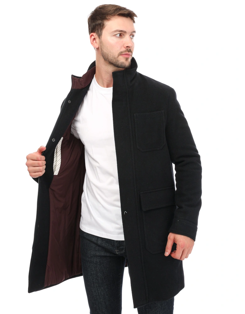 Mens Traks Funnel Neck Coat