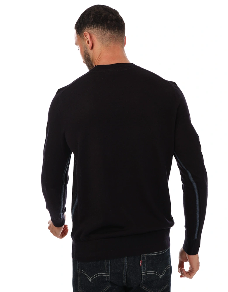 Cardiff Merino Wool Crewneck Sweater - Mens Cardiff Core Knit Jumper