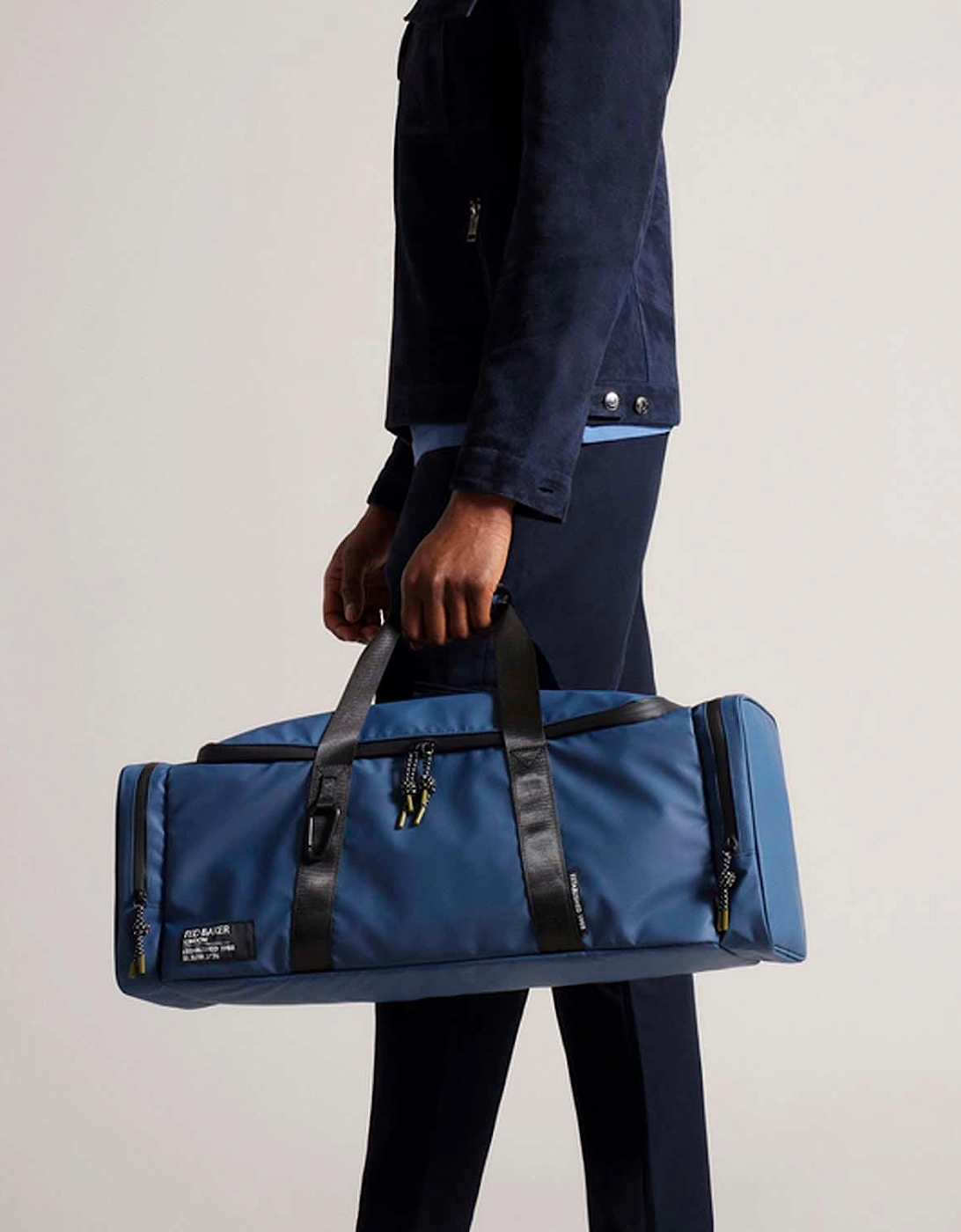 Hyke Rubberished Holdall Bag