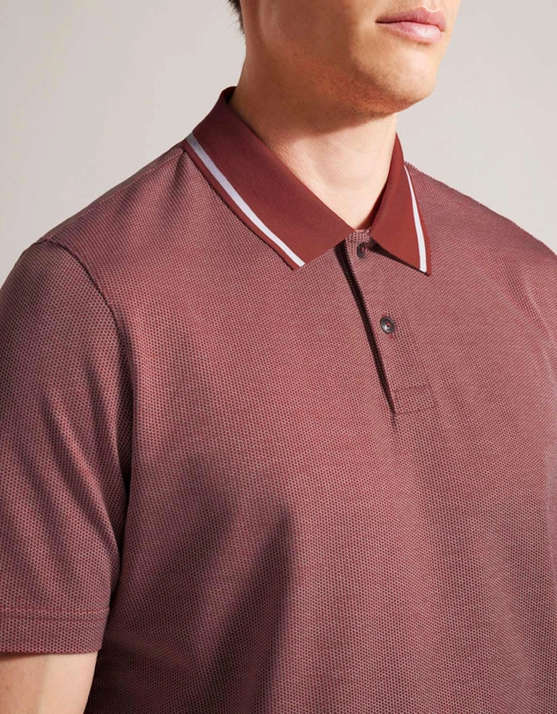 Arts Mini Jacquard Stitch Polo