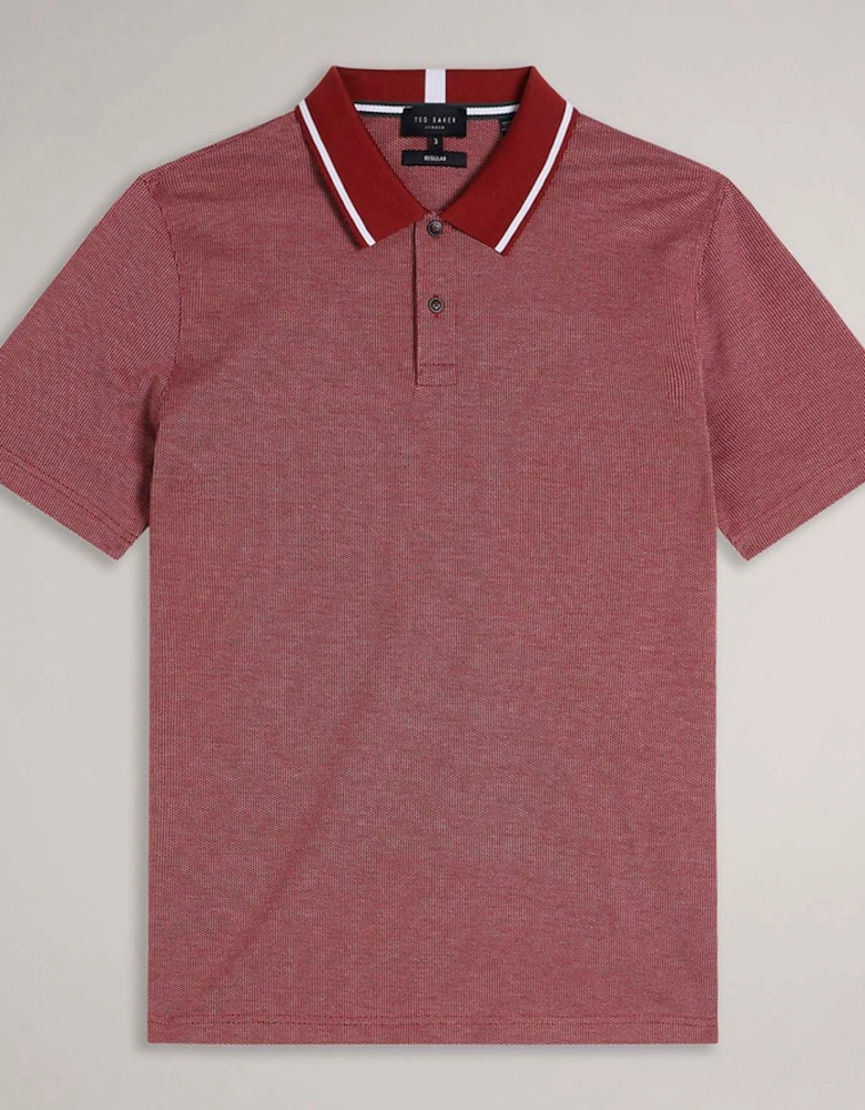 Arts Mini Jacquard Stitch Polo