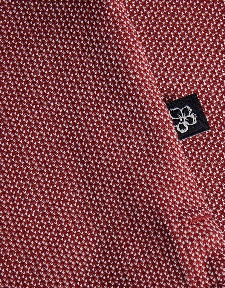 Arts Mini Jacquard Stitch Polo