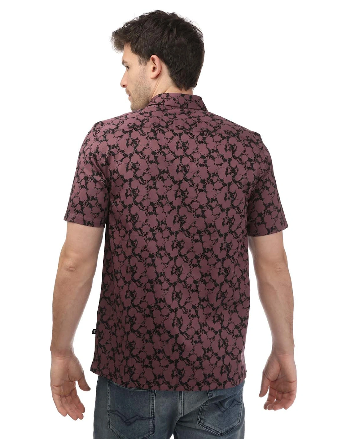 Comsho Floral Print Shirt