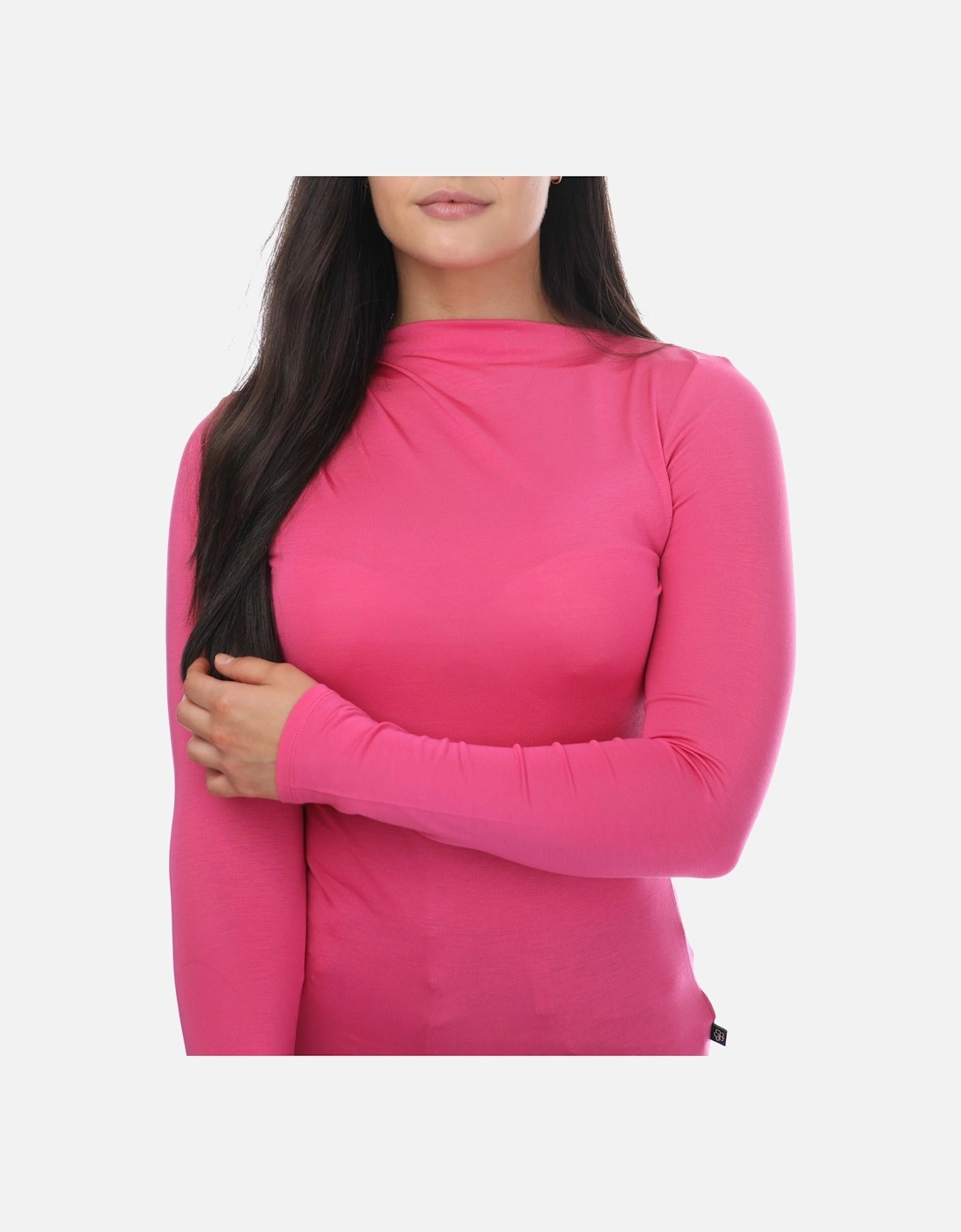 Eloria Twist Neck Fitted Top