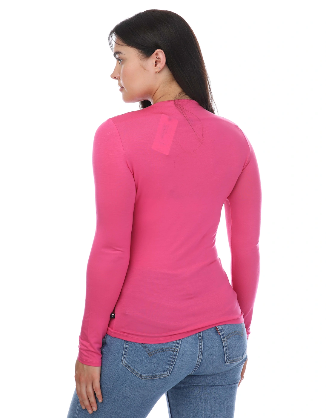 Eloria Twist Neck Fitted Top