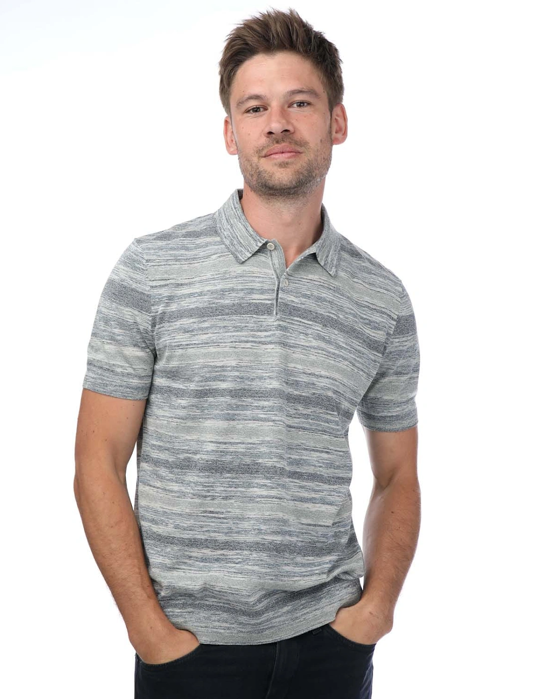 Mauda Short Sleeve Knitted Polo, 5 of 4