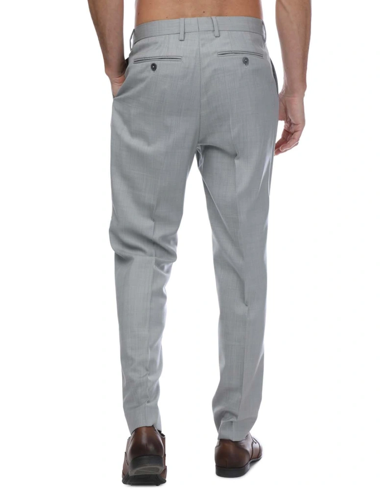 Byront Slim Fit Wool Trousers