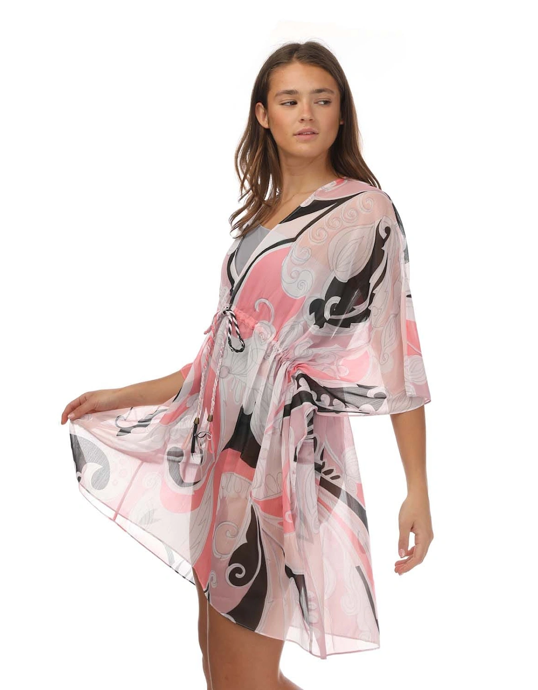 Reanha V Neck Coverup