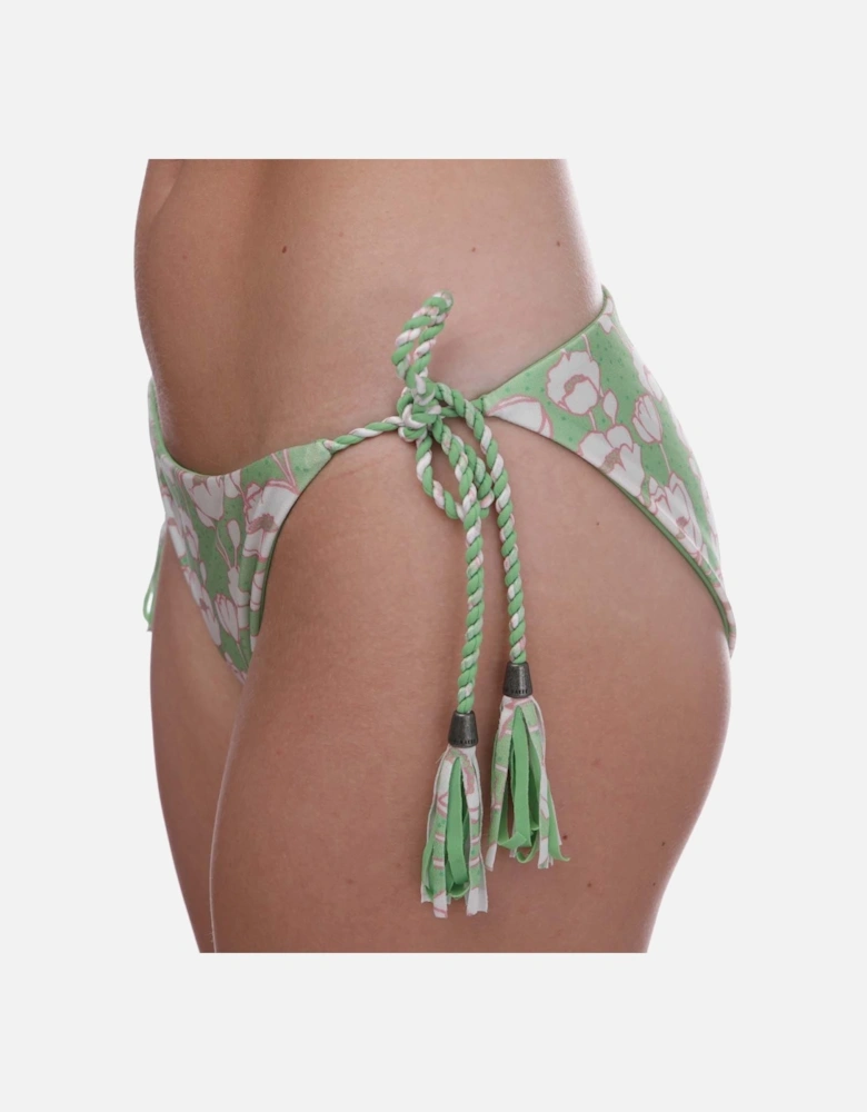 Rosiaah Reversible Poppy Print Bikini Bottoms