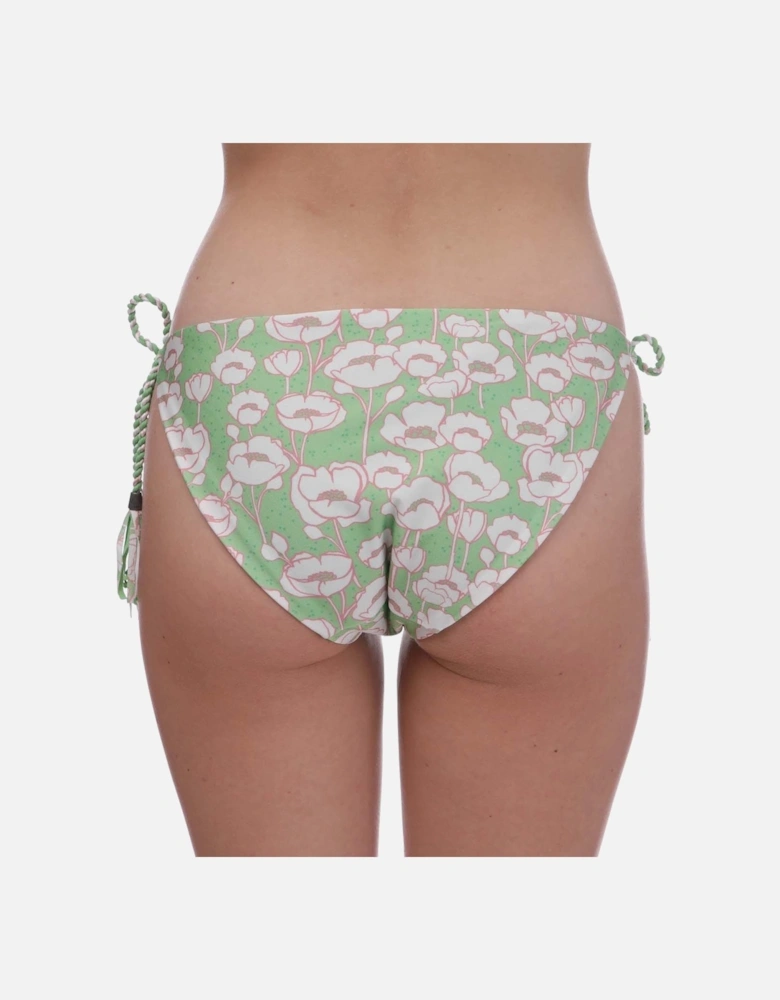 Rosiaah Reversible Poppy Print Bikini Bottoms