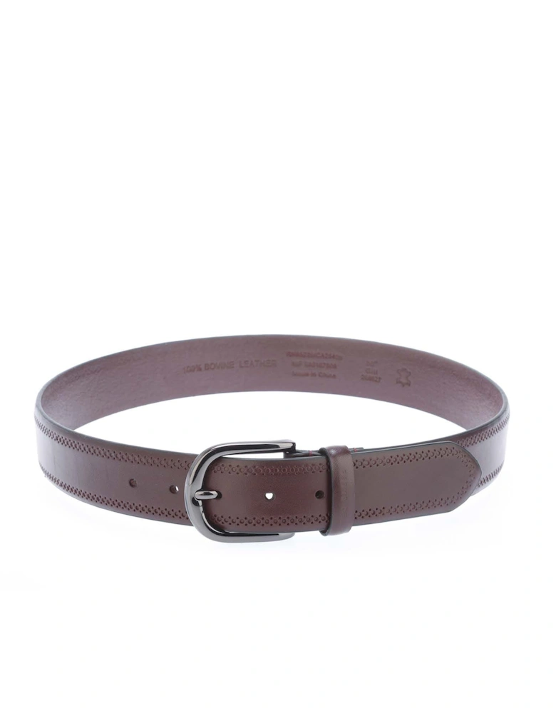 Picolt Broguing Leather Belt