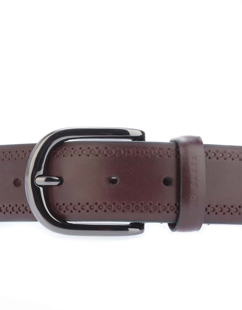 Picolt Broguing Leather Belt