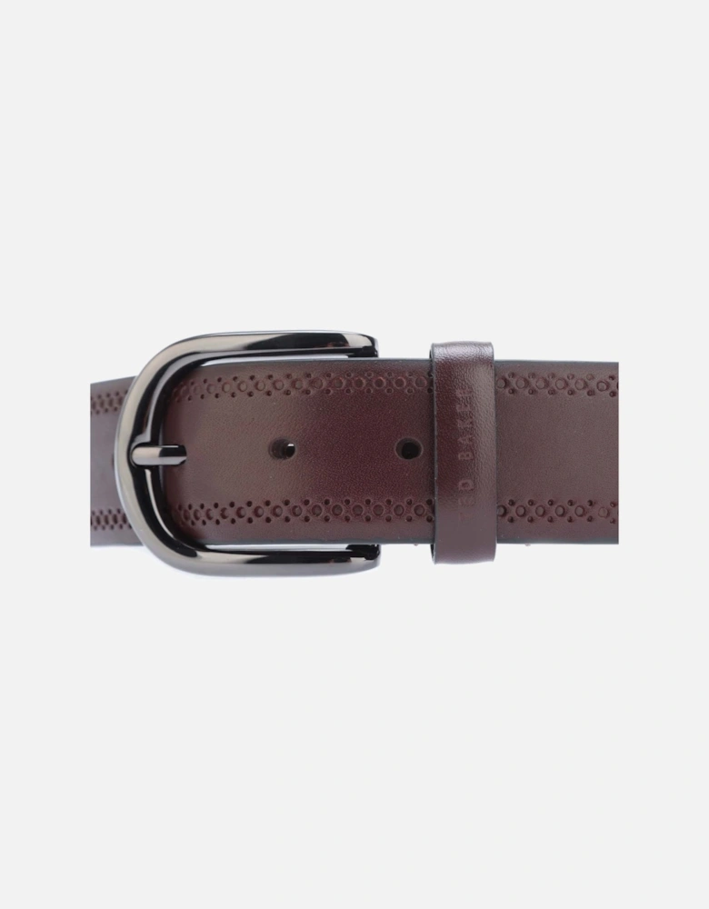 Picolt Broguing Leather Belt