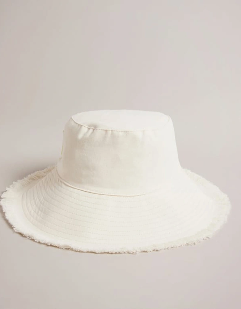 Baisee Frayed Edge Bucket Hat