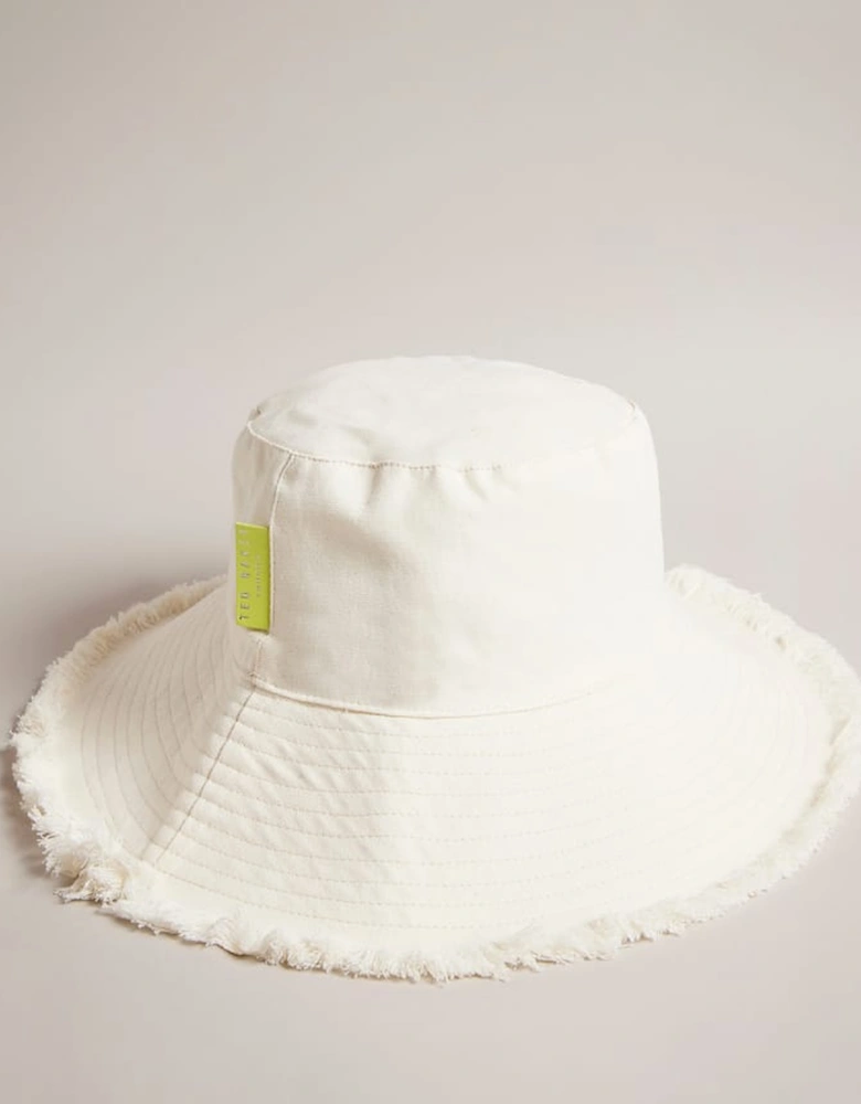 Baisee Frayed Edge Bucket Hat