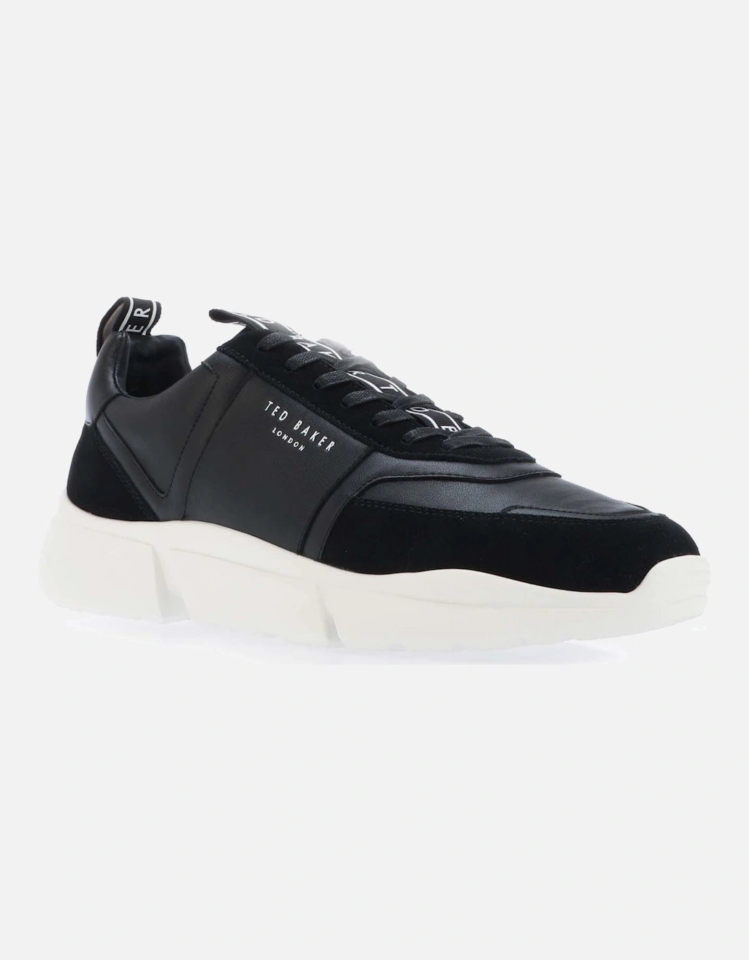 Cyclew Webbing Leather & Suede Trainers