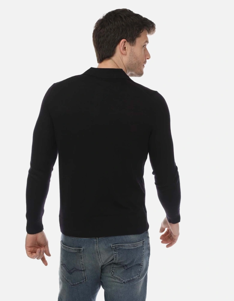 Kamber Long Sleeve Merino Wool Core Polo