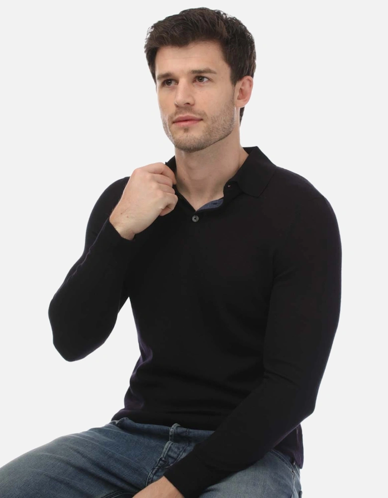 Kamber Long Sleeve Merino Wool Core Polo