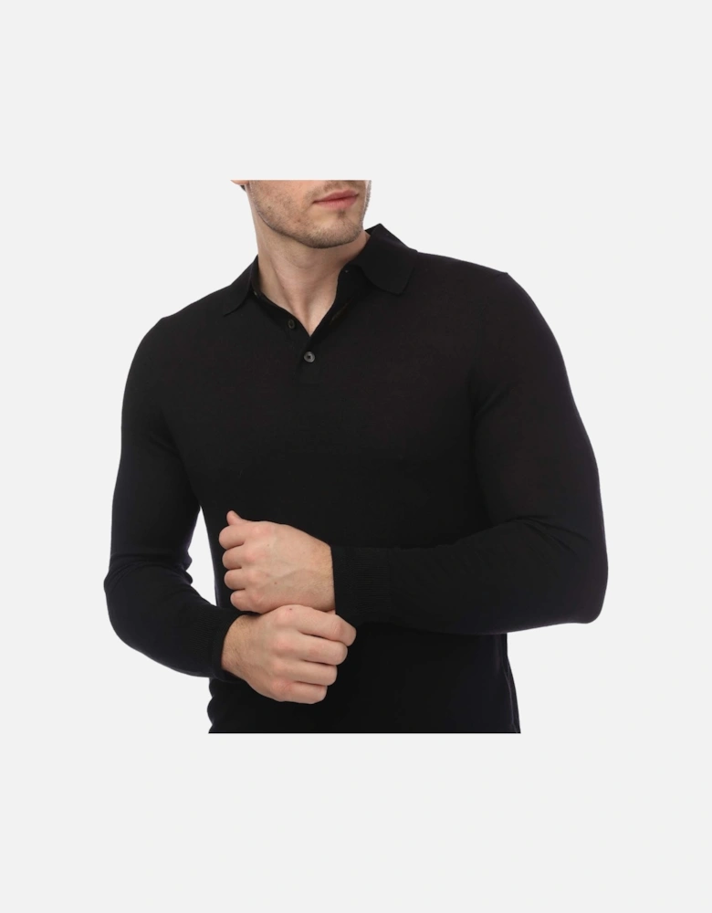 Kamber Long Sleeve Merino Wool Core Polo