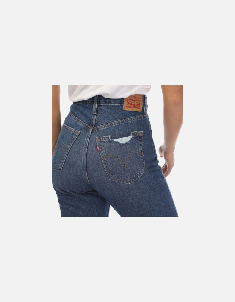 High Waisted Mom Jeans