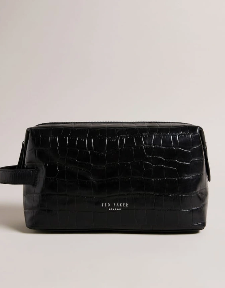 Roye Croc Effect Washbag