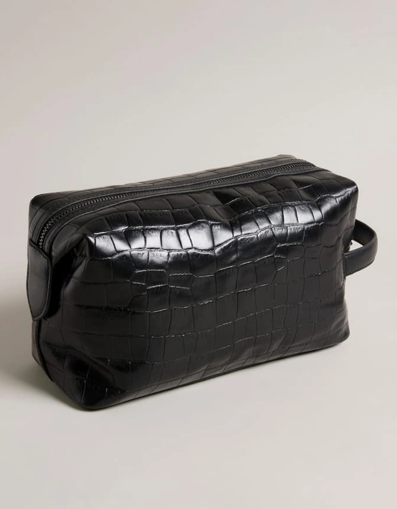 Roye Croc Effect Washbag