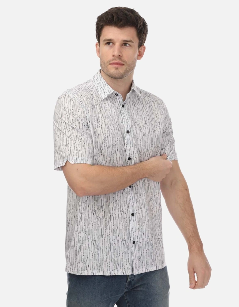 Rieti Novelty Pen Print Shirt