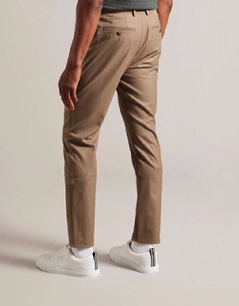 Ngolo Irvine Slim Fit Flannel Trousers