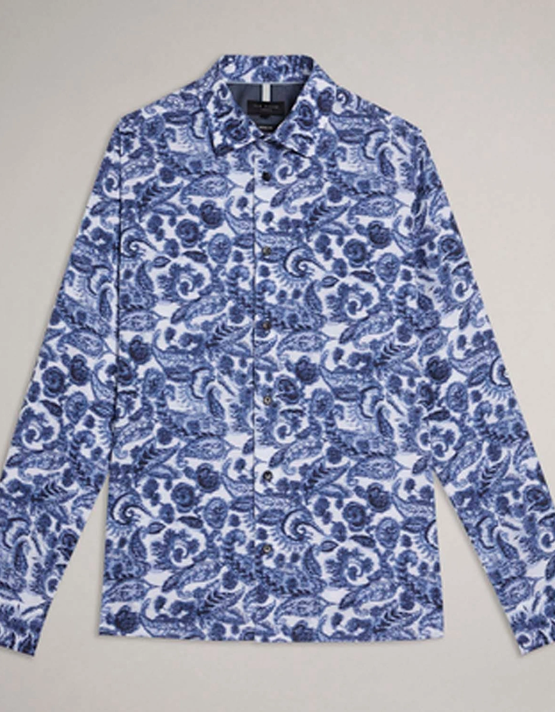 Uldale Long Sleeve Paisley Shirt