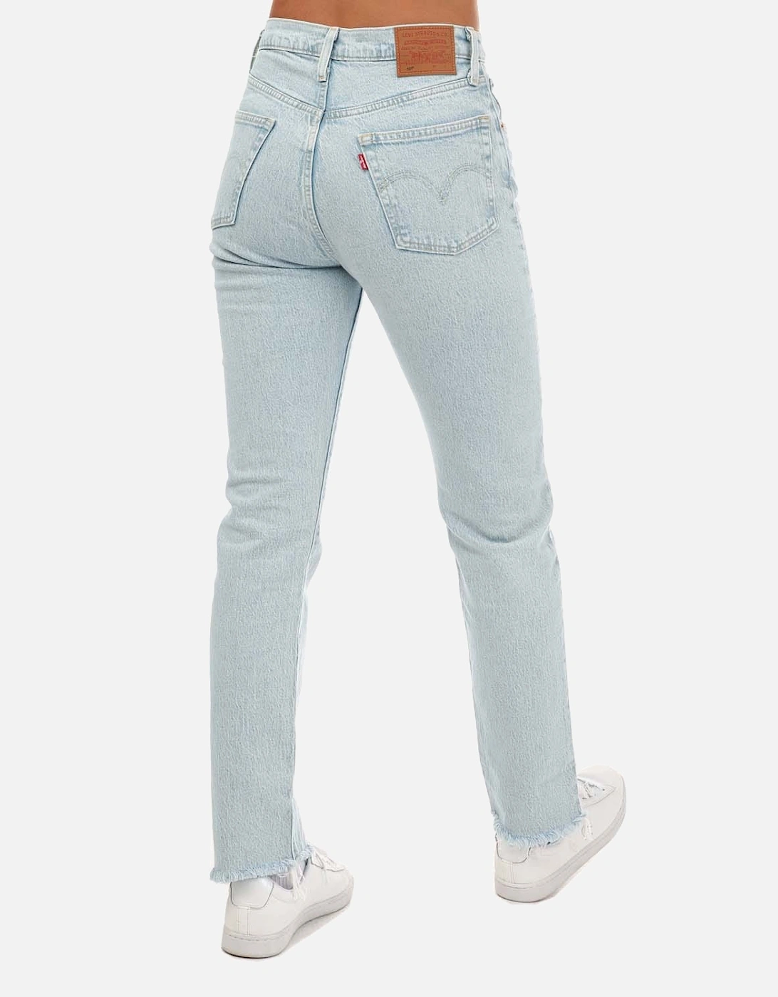 Womens 501 Crop Samba Goal Jeans