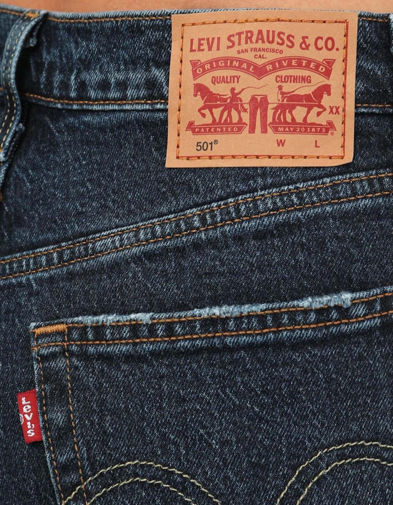 Womens 501 Crop Salsa Authentic Jeans