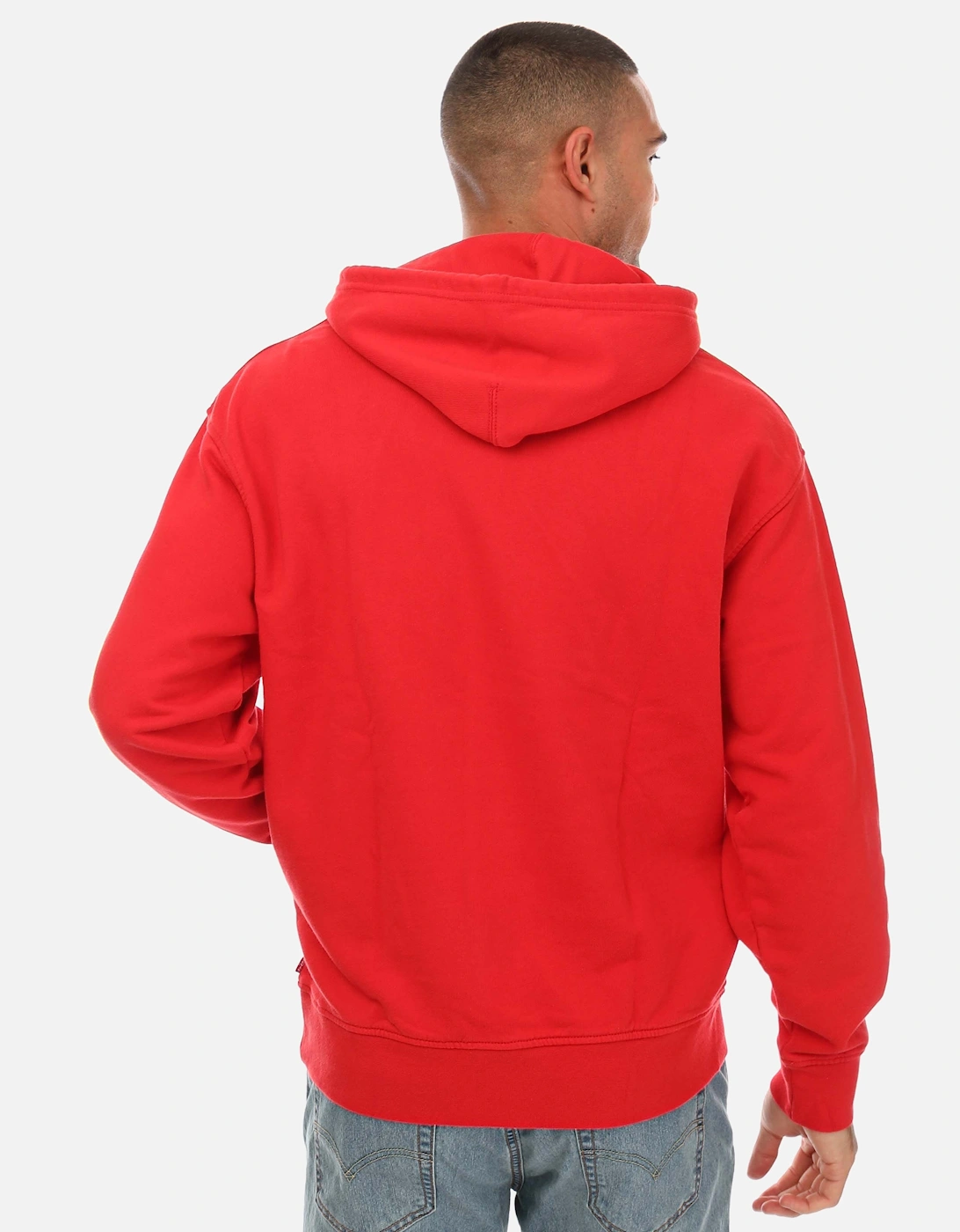 Mens Relaxed Graphic Poster Hoody