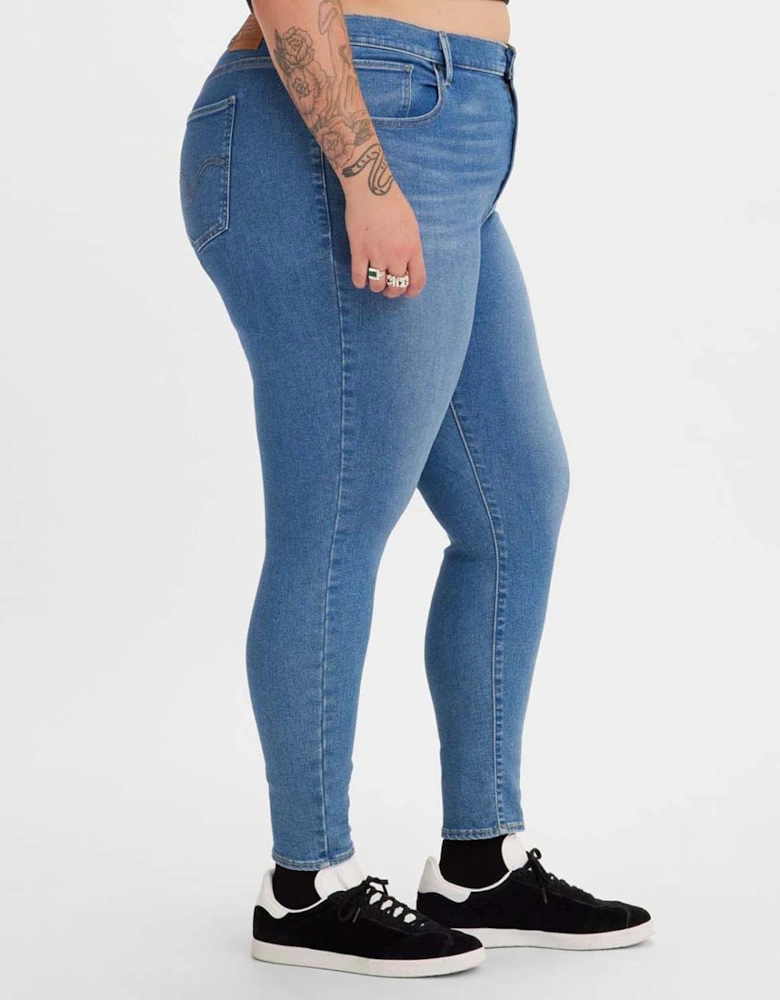 Womens Plus Mile High Super Skinny Jeans