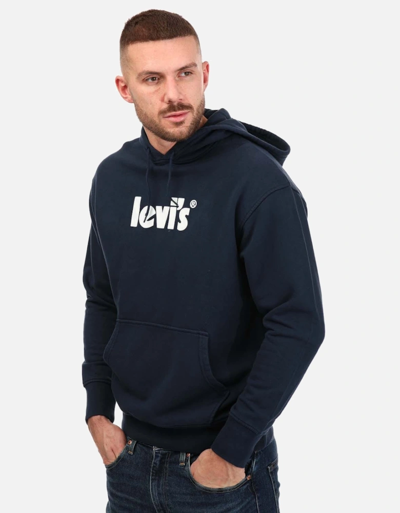 Mens Relaxed Graphic Hoody