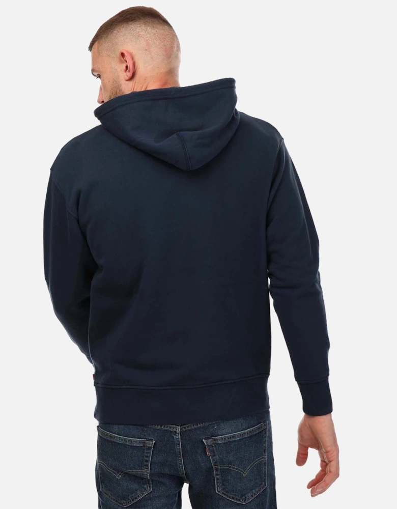 Mens Relaxed Graphic Hoody