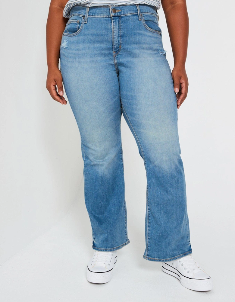 315 Plus Shaping Bootcut Jean - Cave Wall - Blue