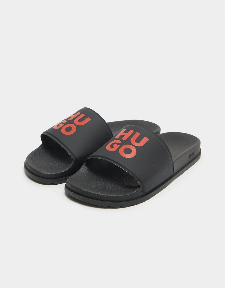 Mens Sliders With Logo