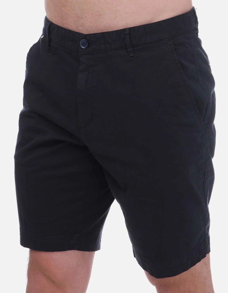 Stretch Cotton Twill Shorts