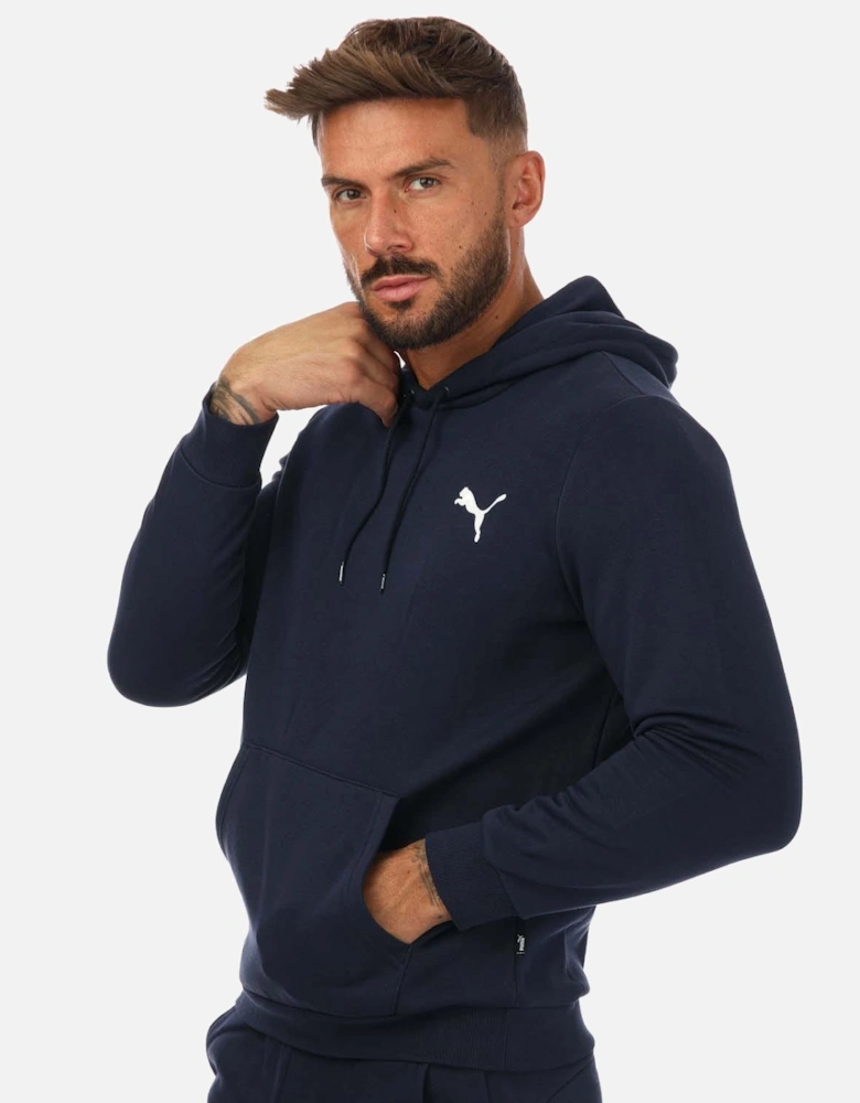 Mens Essentials Small Logo Hoody - Small Logo Hooded Sweat